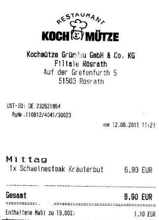 bvel Hffner Kochmtze Restaurant